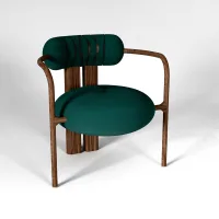 <a href="https://www.galeriegosserez.com/artistes/coudert-maugendre-sebastien.html">Sébastien Coudert-Maugendre</a> - Loire - Fauteuil brodé